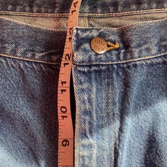 Vintage Mens 40x32 Big Ben (Wrangler) Blue Jeans - Picture 7 of 11